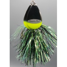 Black Chartreuse Double Smoke Chartreuse Tip Blades
